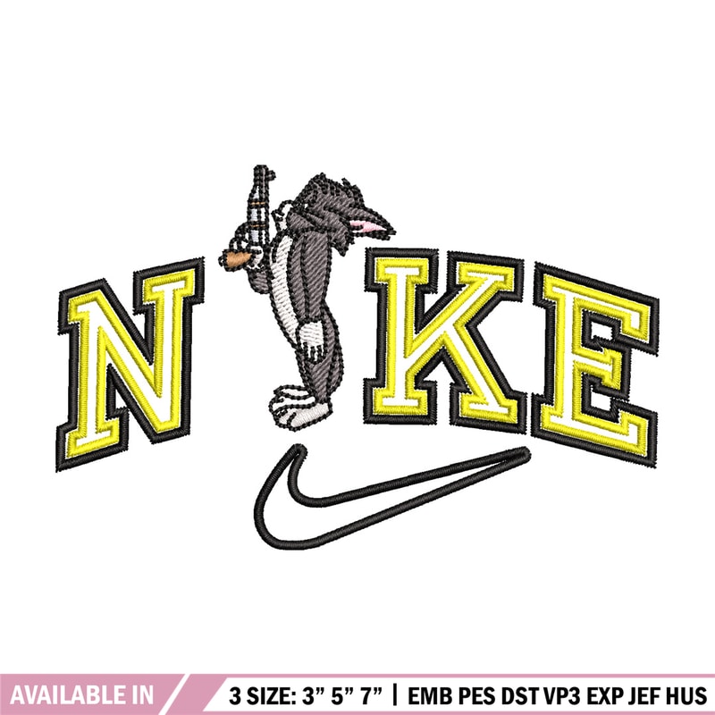 Nike tom gun embroidery design, Tom and jerry embroidery, Nike design,Embroidery file,Embroidery shirt,Digital download.jpg
