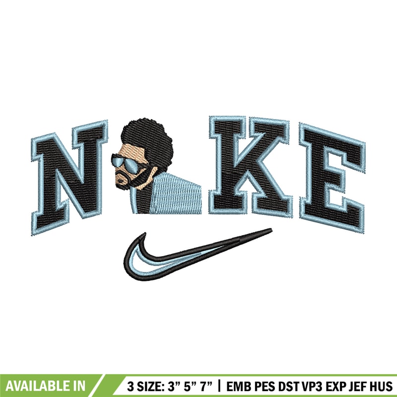 Nike weeknd embroidery design, The weeknd embroidery, Nike design, Embroidery shirt, Embroidery file, Digital download.jpg