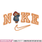 Nike x bear embroidery design, Bear embroidery, Nike design, Embroidery shirt, Embroidery file,Digital download.jpg