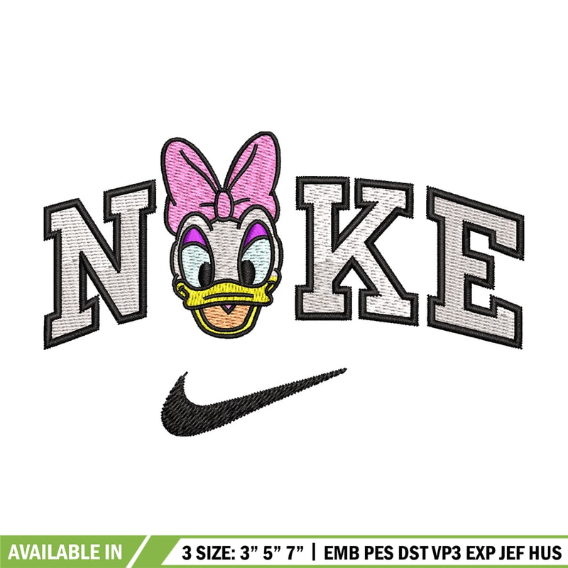 Nike x daisy embroidery design, Daisy embroidery, Nike design, Embroidery shirt, Embroidery file, Digital download.jpg