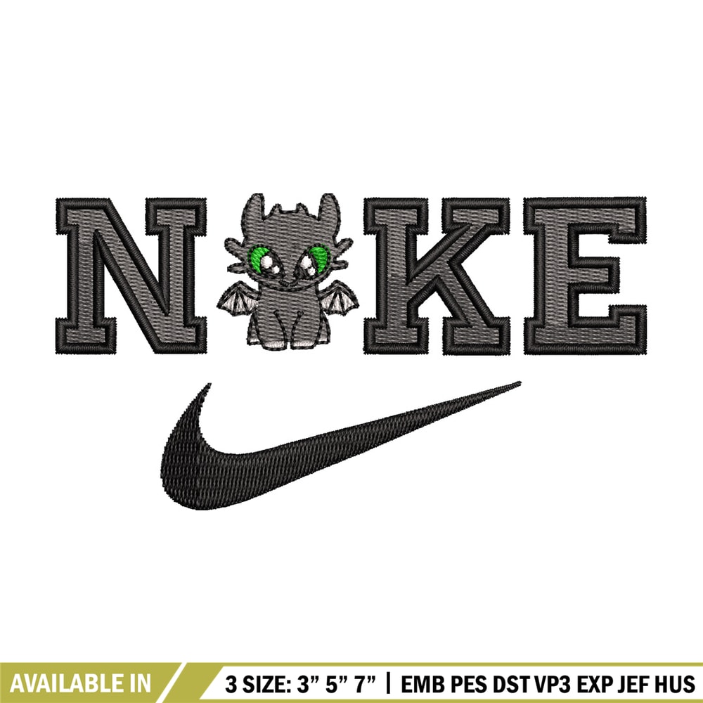 Nike x dragon embroidery design, Dragon embroidery, Nike design, Embroidery shirt, Embroidery file, Digital download.jpg
