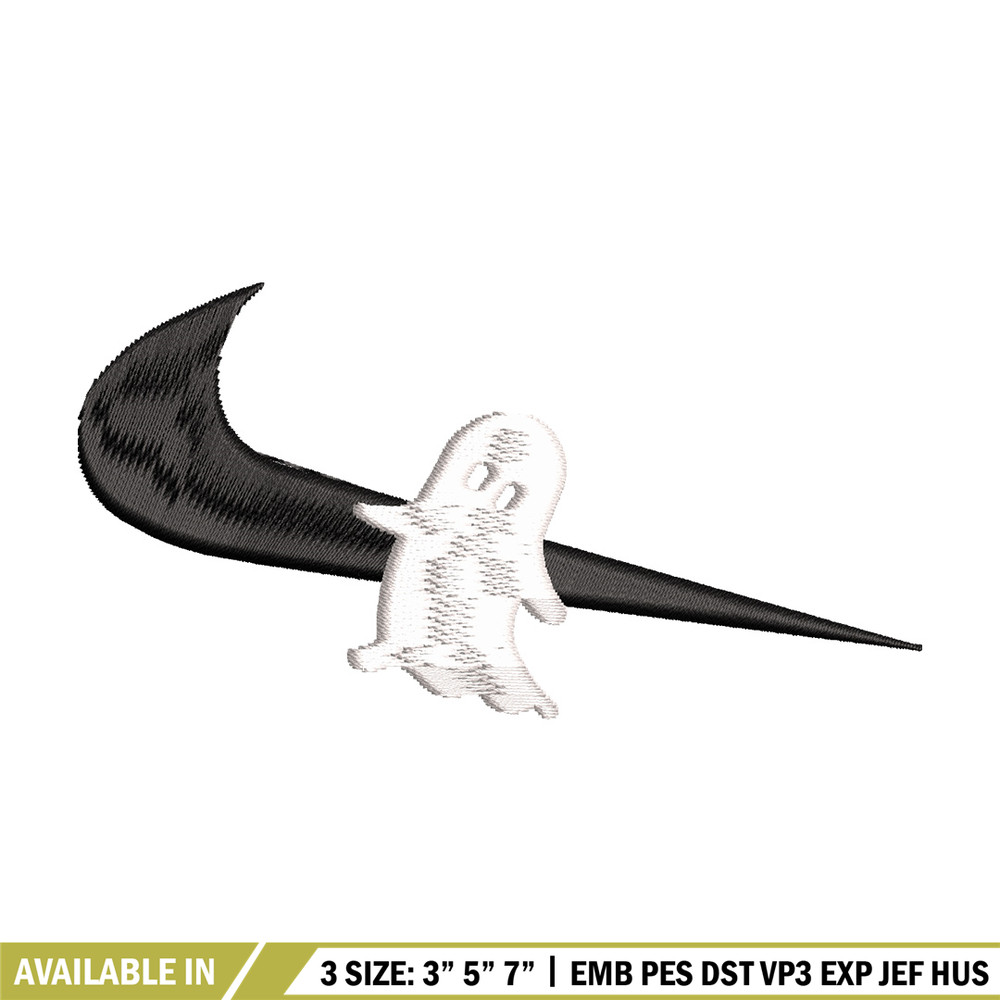 Nike x ghost embroidery design, Horror embroidery, Nike design, Embroidery shirt, Embroidery file,Digital download.jpg