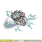 Nike x Killua embroidery design, Hunter x hunter embroidery, Nike design, anime design, anime shirt, Digital download.jpg