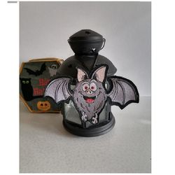 Machine Embroidery Design  Bat toy(design and master class)
