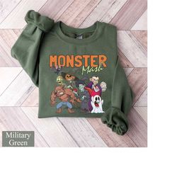 monster mash shirt, vintage halloween shirt, halloween ghost witch dracula frankenstein zombie, retro fall shirt women,