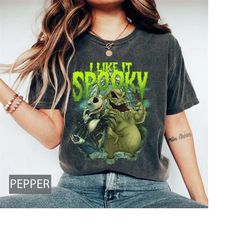 i like it spooky comfort tee, halloween nightmare shirt, halloween family shirt, halloween matching shirt, spooky season