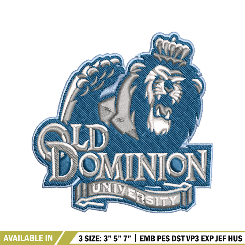 Old Dominion Monarchs embroidery design, Old Dominion Monarchs embroidery, logo Sport, Sport embroidery, NCAA embroidery.jpg