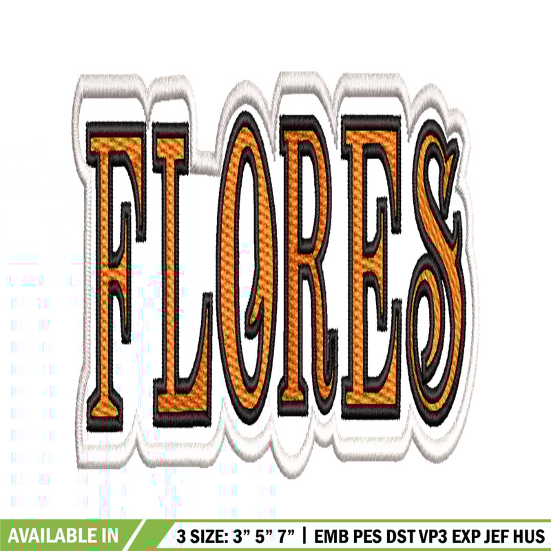 Orange Flores embroidery design, Orange Flores embroidery, logo design, embroidery file, logo shirt, Digital download..jpg