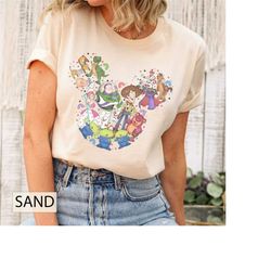 retro disney pixar toy story shirt, toy story land shirt, disney character matching group shirt, disney birthday boy gir