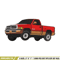Pickup truck red embroidery design, Pickup truck embroidery, logo design, logo shirt, Embroidery shirt, Instant download.jpg