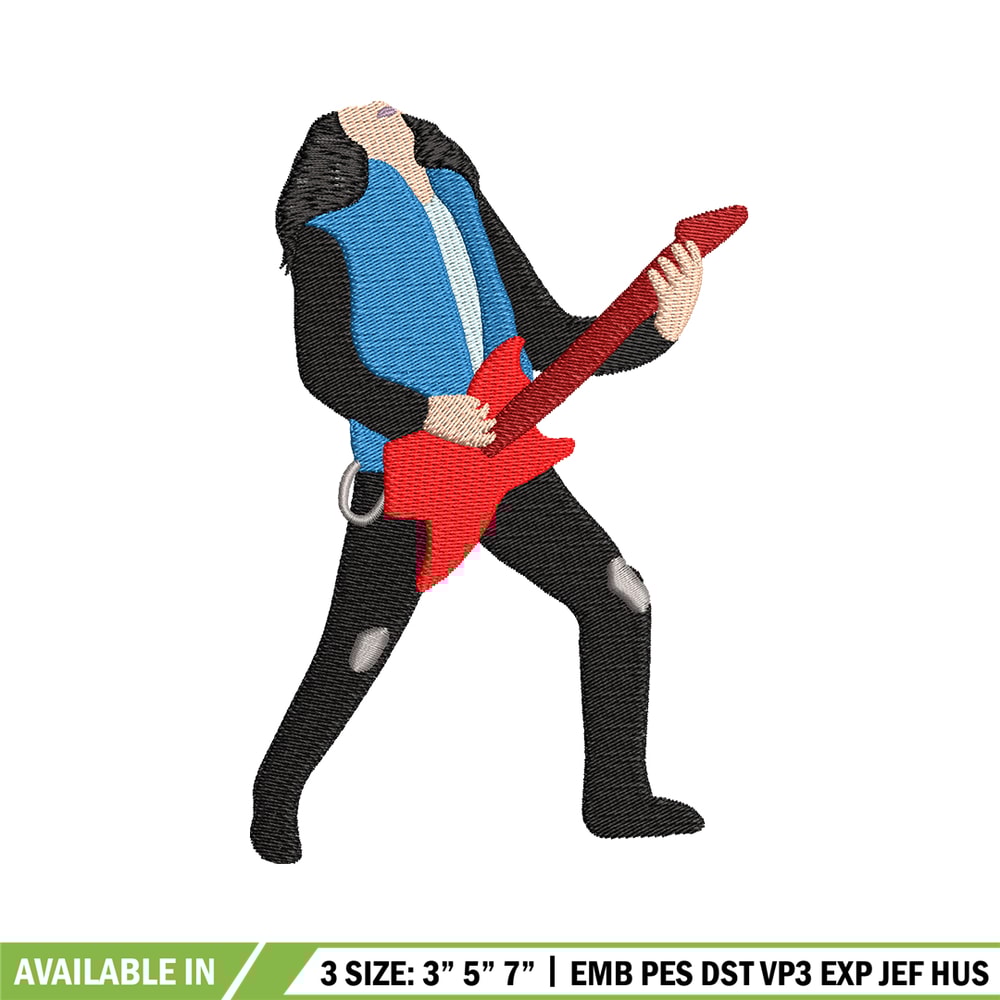 Player guitar embroidery design, Player guitar embroidery, logo design, Embroidery shirt, logo shirt, Instant download.jpg