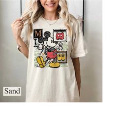 vintage mickey mouse 1928 unisex shirt, retro disney mickey and friends shirt, disneyland holiday vacation shirt, disney