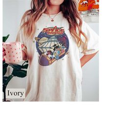 comfort colors 90s space mountain tee, retro vintage disney shirt, walt disney world shirt, mickey and friends shirt, di