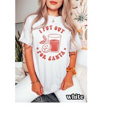 comfort colors christmas shirt, funny santa shirt, trendy holiday t-shirt, cute christmas t-shirt, holiday apparel, chri