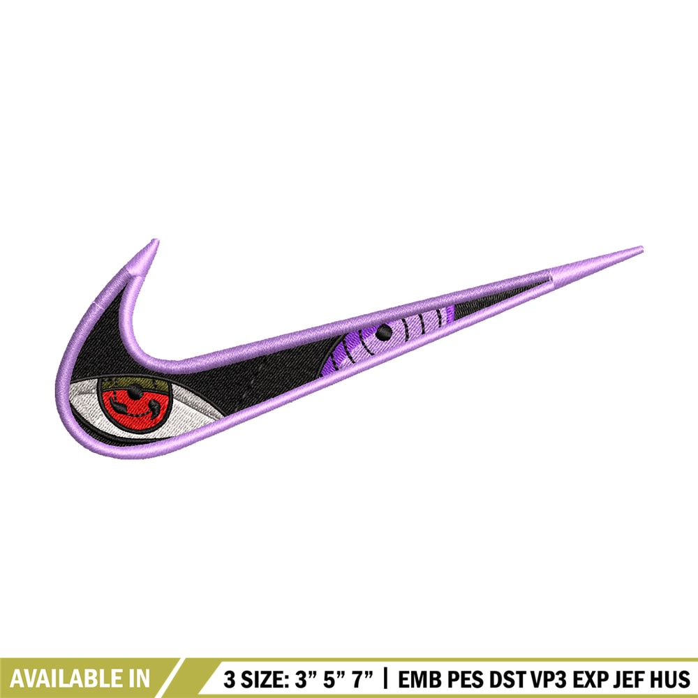 Sharingan Nike embroidery design, Naruto embroidery, Nike design, anime design, anime shirt, Digital download.jpg