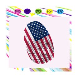 fingerprint american flag, america 4th of july patriotic svg, american svg, 4th of july svg, fourth of july, patriotic a