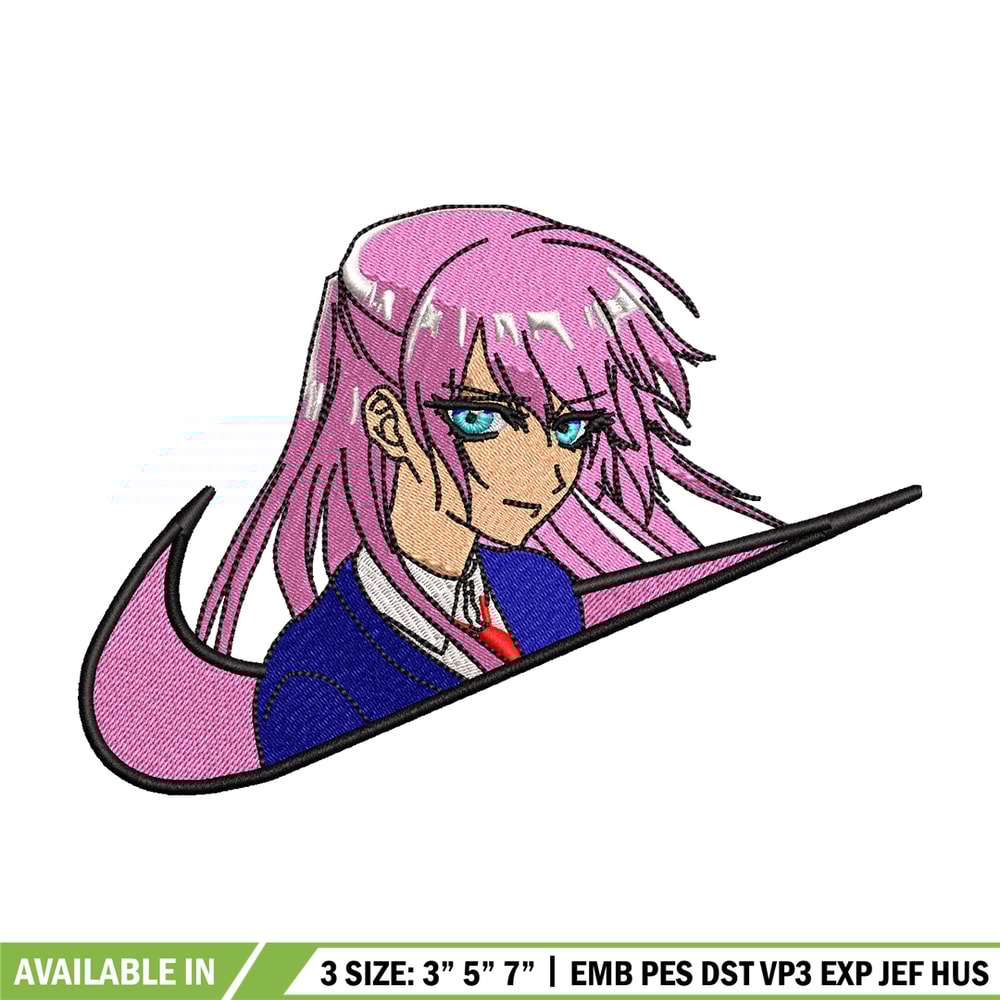 Shikimori san Nike embroidery design, Shikimori san embroidery, nike design, anime design, anime shirt, Digital download.jpg