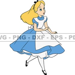 alice in wonderland svg, alice svg, cartoon customs svg, eps, png, dxf 126