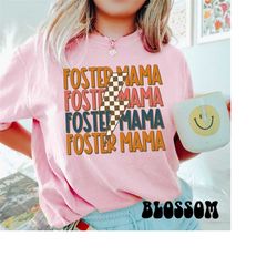 comfort colors foster mama shirt, foster parent adoption shirt, adoptive parent shirt, family adoption tshirt, gift for