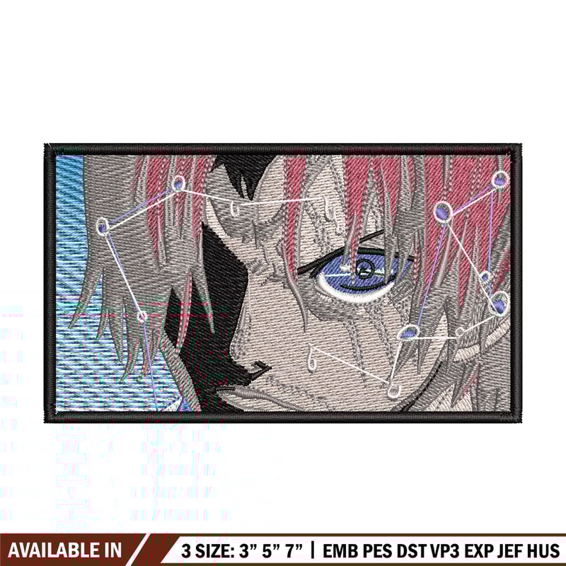 Shank box embroidery design, One piece embroidery, Anime design, Embroidery shirt, Embroidery file, Digital download.jpg