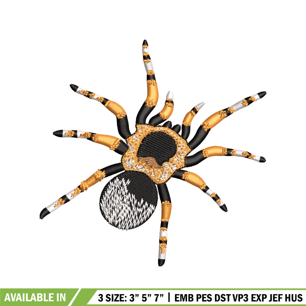 Spaider embroidery design, Spaider embroidery, animal design, embroidery file, animal shirt, Digital download..jpg