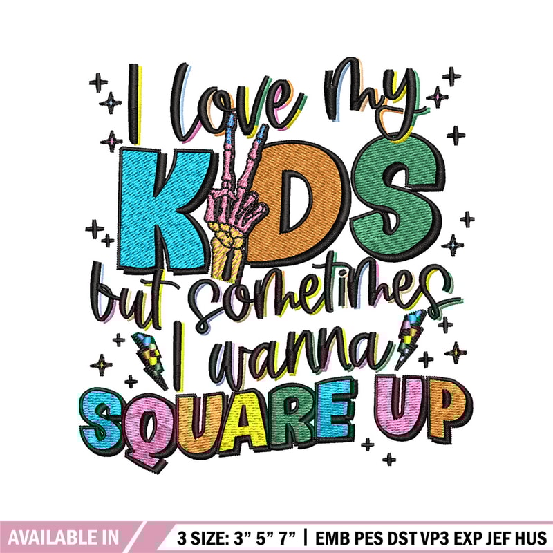 Square up embroidery design, Halloween embroidery, Embroidery file,Embroidery shirt, Emb design, Digital download.jpg