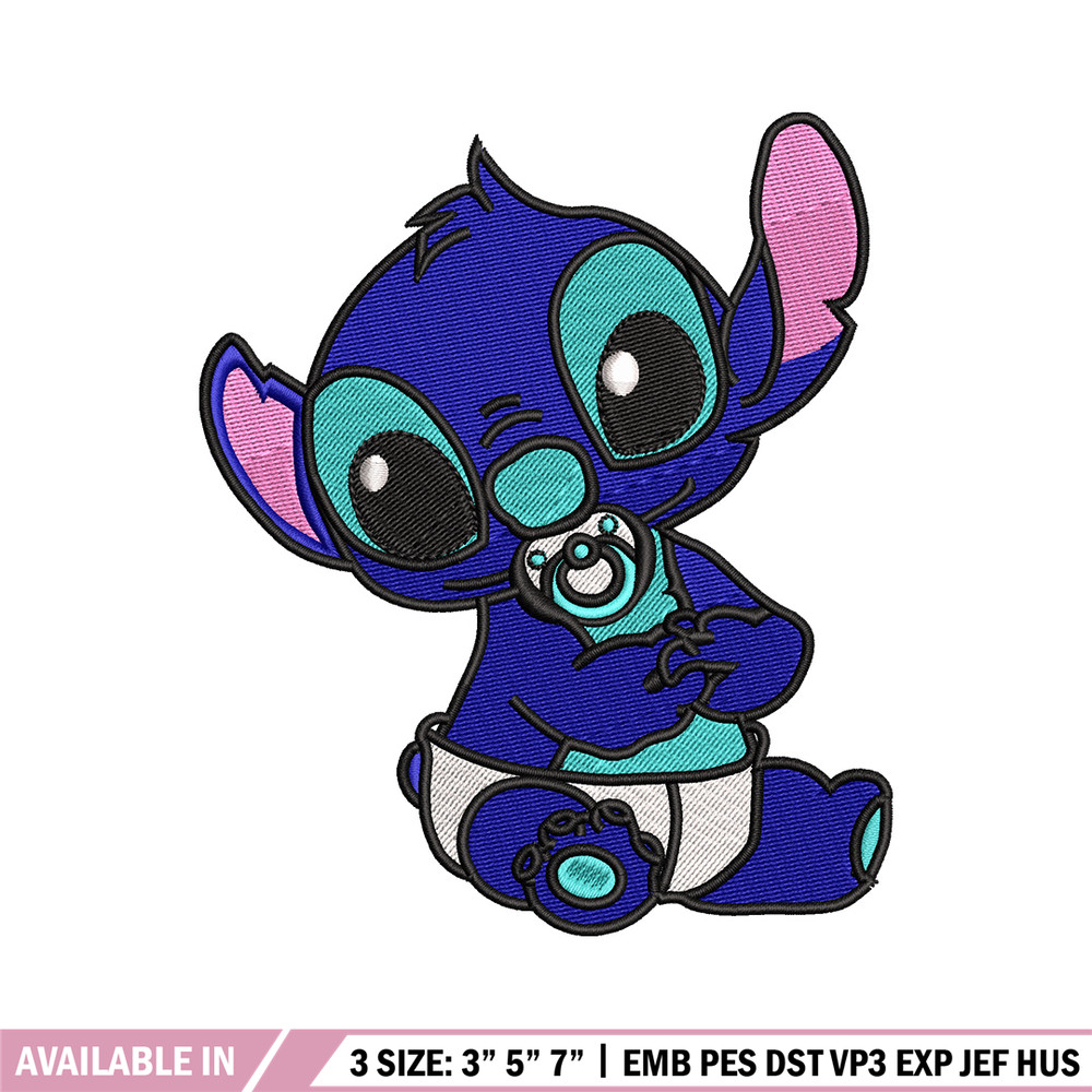 Stitch baby embroidery design, Stitch embroidery, Embroidery file, Embroidery shirt, Emb design, Digital download.jpg