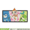 Starter Gen 4 embroidery design, Pokemon embroidery, Anime design, Embroidery shirt, Embroidery file, Digital download.jpg