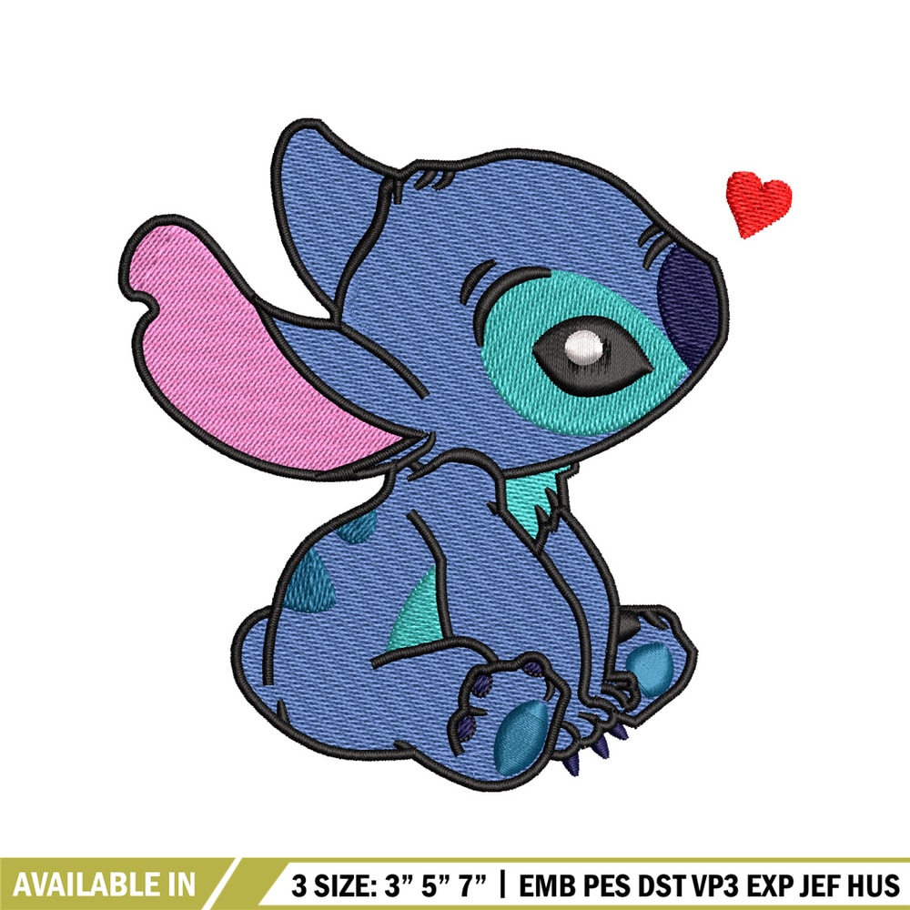 Stitch cartoon embroidery design, Stitch cartoon embroidery, Logo shirt, Disney embroidery, Digital download.jpg