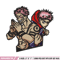 Sukuna x yuji embroidery design, Jujutsu embroidery, Anime design, Embroidery shirt, Embroidery file, Digital download.jpg