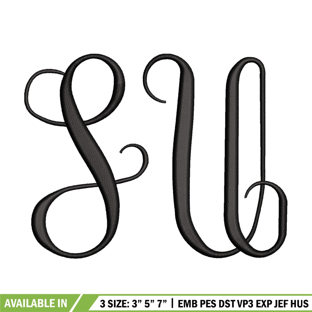 Su logo embroidery design, Logo embroidery, Emb design, Embroidery shirt, Embroidery file, Digital download.jpg