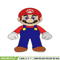 Super Mario bros embroidery design, Mario embroidery, logo design, Logo shirt, embroidery file, Digital download.jpg