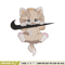 Swoosh cat embroidery design, Cat embroidery, Nike design, Embroidery file, Embroidery shirt, Digital download.jpg