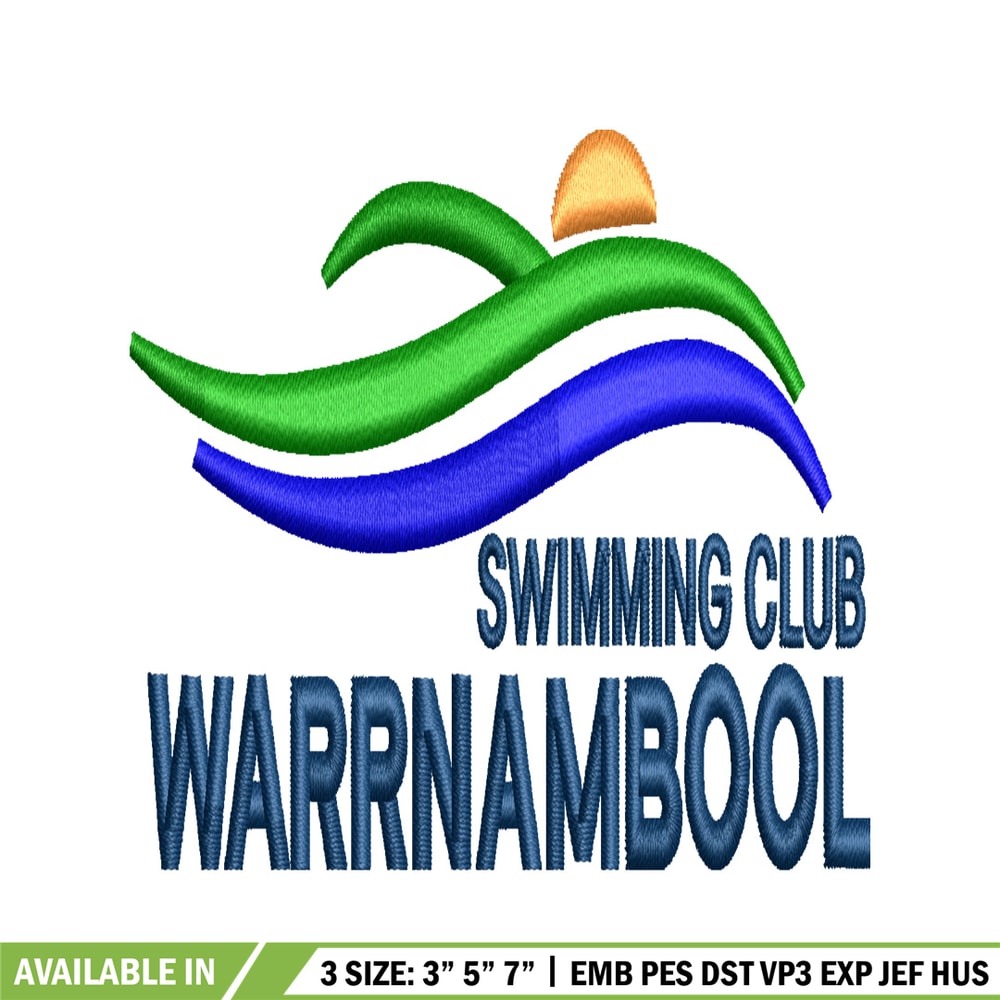 Swimming club logo embroidery design, Swimming club logo embroidery, logo design, embroidery file, Digital download.jpg