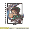Tanjiro chibi embroidery design, Tanjiro embroidery, Embroidery shirt, Embroidery file, Anime design, Digital download.jpg