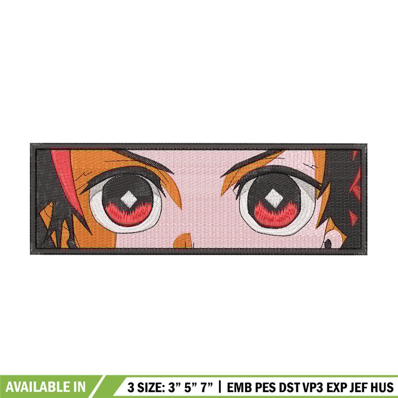 Tanjiro eyes embroidery design, Tanjiro embroidery, Anime design, Embroidery shirt, Embroidery file,Digital download.jpg