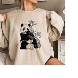 Panda Cottagecore Shirt, Cute Panda Shirt, Vintage Panda Shirt, Funny Cute Panda Shirt, Panda Lover Shirt