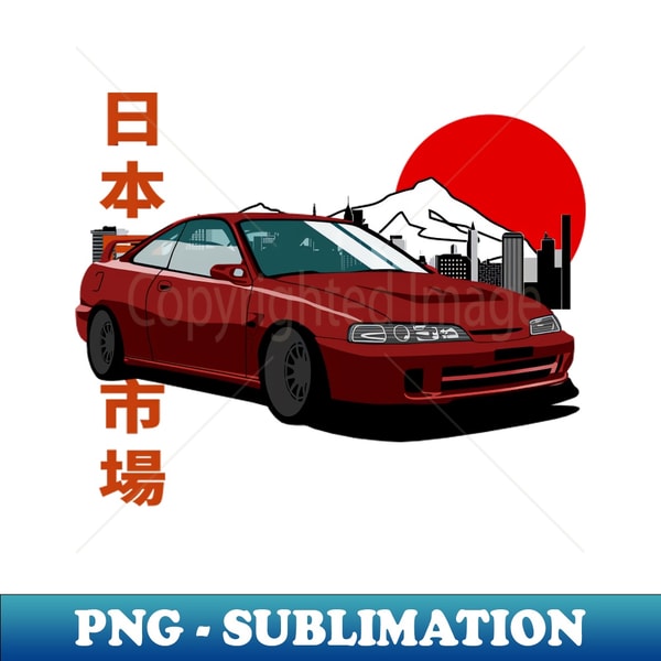 Honda Integra dc2 Japanese Retro Style - PNG Transparent Sub | Inspire ...