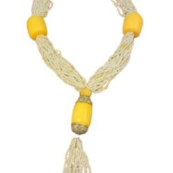 Handcrafted Seed Bead Handcrafted Multi-Strand Necklace for Women by Tanishka Trends