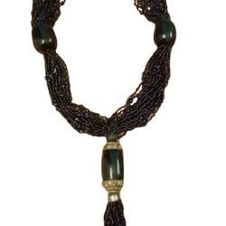 Handcrafted Seed Bead Multi-Strand Necklace for Women by Tanishka Trends