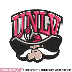 unlv rebels embroidery design, unlv rebels embroidery, logo sport, sport embroidery, ncaa embroidery.