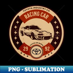 toyota supra car logo - png sublimation digital download - create with confidence