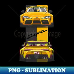 the toyota supra a90 - png transparent sublimation design - stunning sublimation graphics