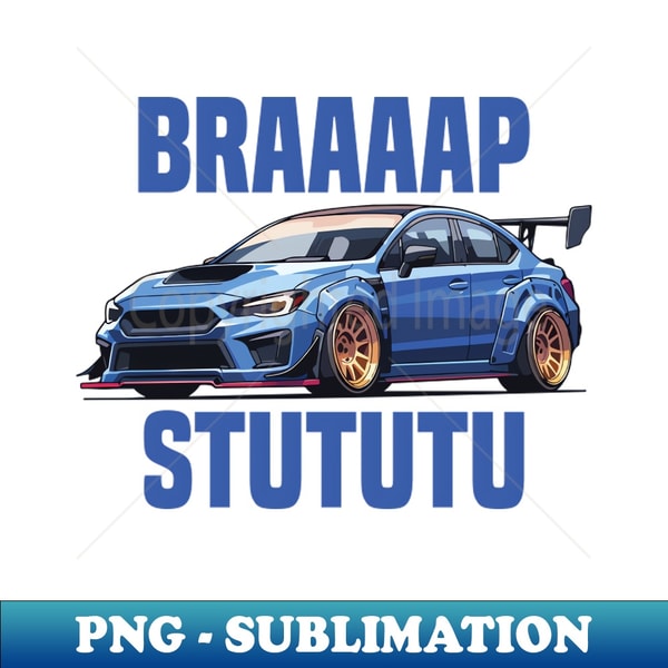 JDM Car Art - Widebody Modified Subie Raptor Eye - Vintage S - Inspire ...