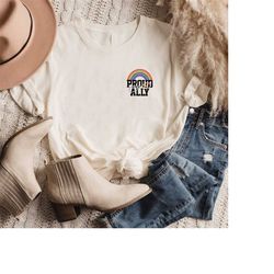 proud ally shirt, lgbtq pride shirt, trans pride shirt, gay pride shirt, pride gift shirt