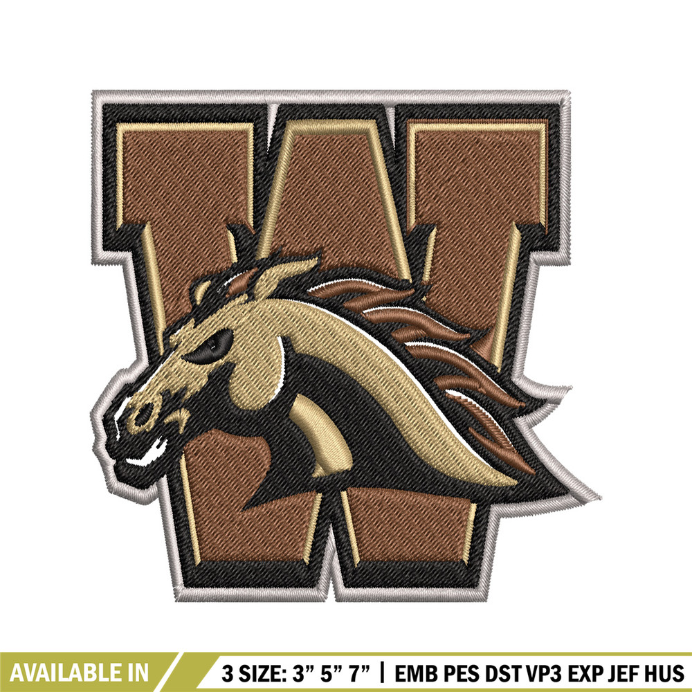 Western Michigan Broncos embroidery design, Western Michigan Broncos embroidery, Sport embroidery, NCAA embroidery..jpg