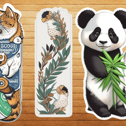 printable bookmarks, bookmark animal, cute bookmark, journal bookmarks, bookmarks with cats