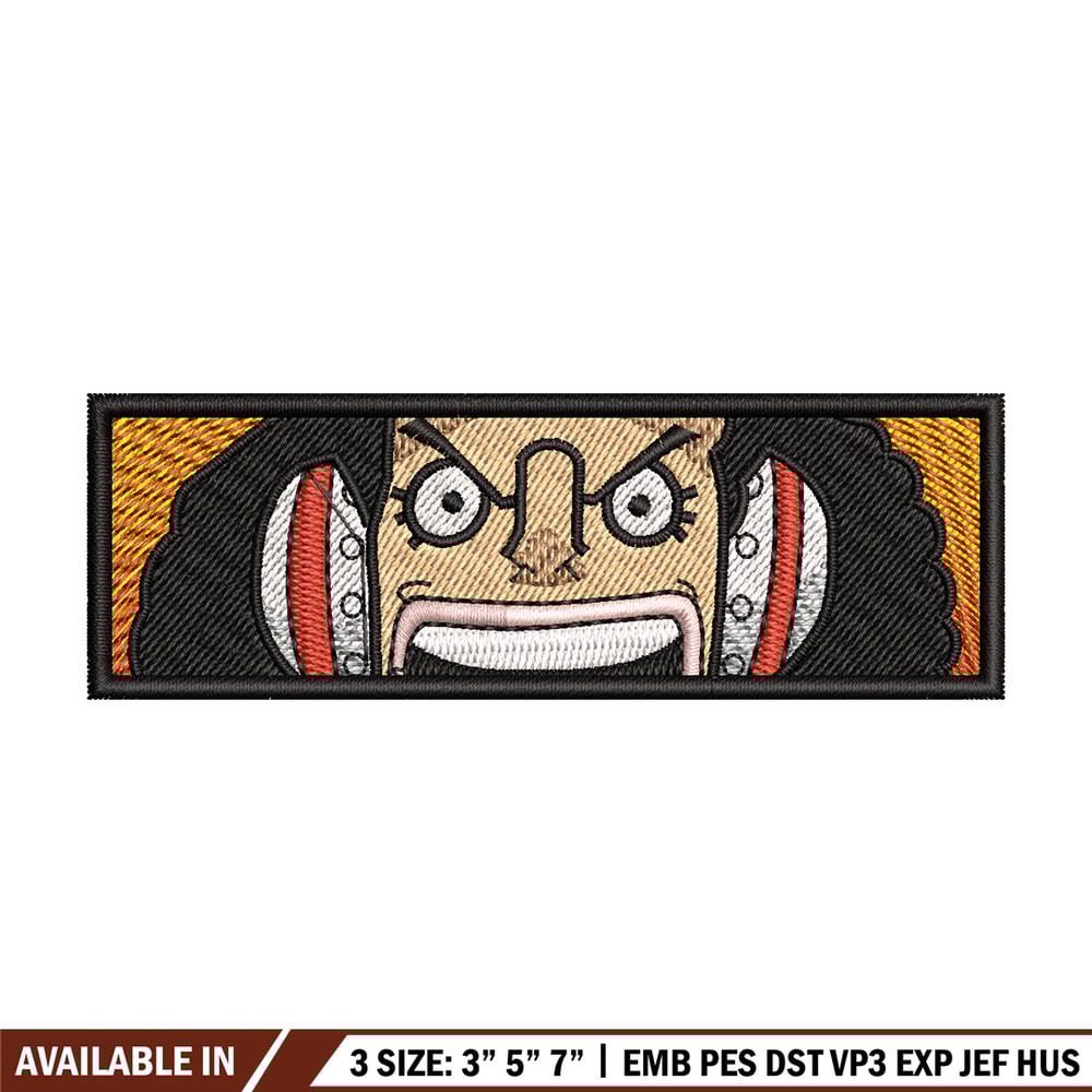 Usopp eyes embroidery design, One piece embroidery, Anime design, Embroidery shirt, Embroidery file, Digital download.jpg