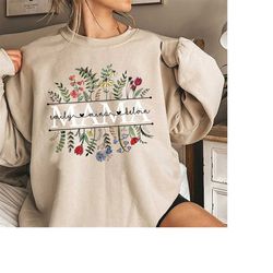 mama shirt, mama flower shirt, wildflowers mimi and grandkids shirt, nana shirt, mom shirt, mother's day shirt, grandma
