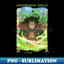 Hashirama Senju - PNG Transparent Digital Download File for Sublimation - Enhance Your Apparel with Stunning Detail